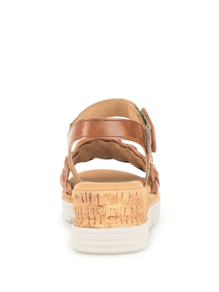 Gabor Wide Fit Sidcot Leather Sandals - Image 5 of 5 Gabor Wide Fit Sidcot Leather Sandals - Image 5 of 5