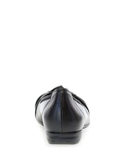 Gabor Wide Fit Ashlene Leather Ballerina Style Shoes - Image 5 of 5