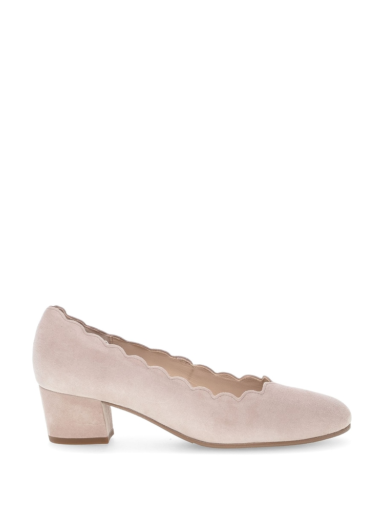 Gabor Wide Fit Gigi Antikrosa Suede Court Shoes - Image 1 of 5 Gabor Wide Fit Gigi Antikrosa Suede Court Shoes - Image 1 of 5