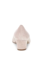 Gabor Wide Fit Gigi Antikrosa Suede Court Shoes - Image 3 of 5