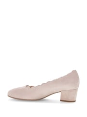 Gabor Wide Fit Gigi Antikrosa Suede Court Shoes - Image 4 of 5