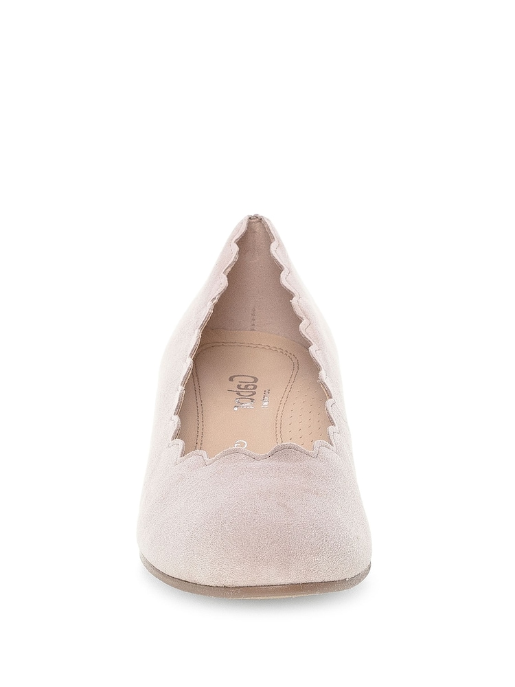 Gabor Wide Fit Gigi Antikrosa Suede Court Shoes - Image 5 of 5 Gabor Wide Fit Gigi Antikrosa Suede Court Shoes - Image 5 of 5