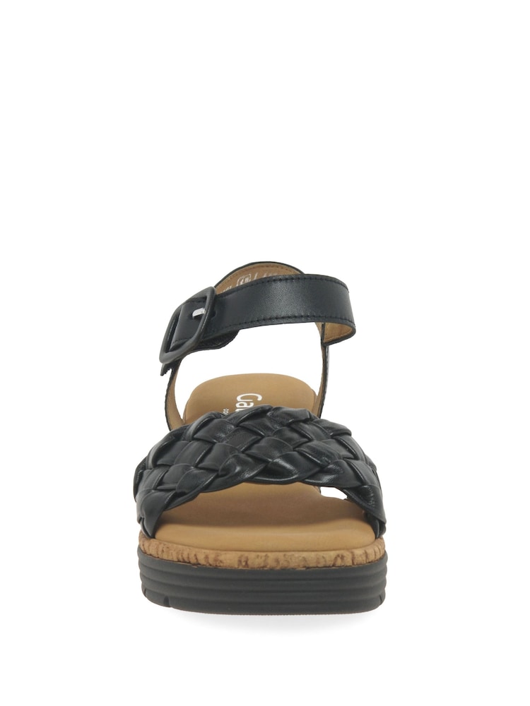 Gabor Wide Fit Sidcot Leather Sandals - Image 5 of 5