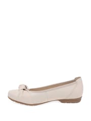 Gabor Wide Fit Ashlene Leather Ballerina Style Shoes - Image 2 of 5