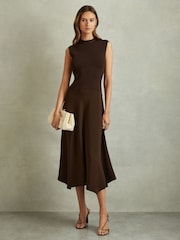 Reiss Off White Madison Leather Clutch Bag - Image 2 of 5