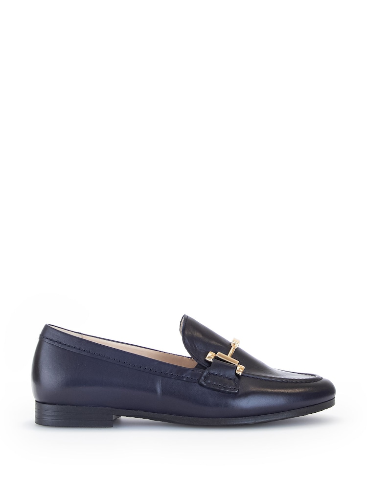 Gabor Wide Fit Destiny Leather Loafers - Image 1 of 5