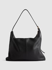 Bolso tote de cuero trenzado Vigo de Reiss - Imagen 4 de 5