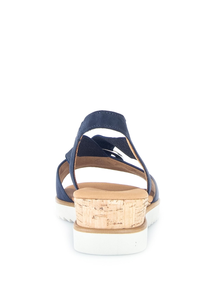 Gabor Wide Fit Reese Soft Nubuck Sandals - Image 5 of 5 Gabor Wide Fit Reese Soft Nubuck Sandals - Image 5 of 5