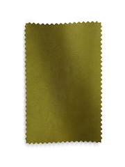 Lime Green Matte Velvet Blackout/Thermal Eyelet Curtains - Image 6 of 7
