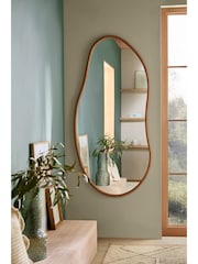 Natural Oak Organic Full Length Mirror - Image 1 of 6