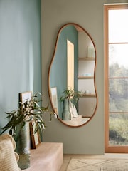 Natural Oak Organic Full Length Mirror - Image 2 of 6