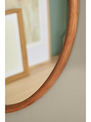 Natural Oak Organic Full Length Mirror - Image 3 of 6