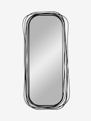 Black Contemporary Metal Full Length Mirror - Image 4 of 6