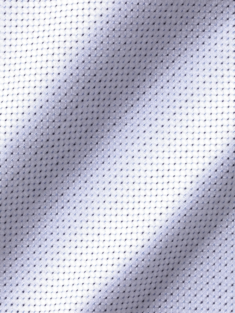 Charles Tyrwhitt Bügelfreies, gepunktetes Hemd mit Stretch-Anteil und Struktur aus 100% Baumwolle - Bild 5 von 5