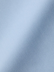 Charles Tyrwhitt Blue Non-Iron Stretch Twill Slim Fit Shirt - Image 6 of 6