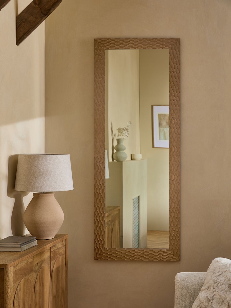 Bronze Textured Full Length Mirror - Image 2 of 6