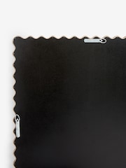 Dark Wood N. Premium Bobbin Over Mantle Wall Mirror - Image 6 of 6