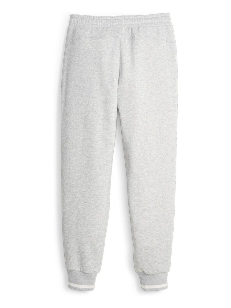 Puma Grey SQUAD Youth Fleece Sweat Joggers - Image 5 of 5 Puma Grey SQUAD Youth Fleece Sweat Joggers - Image 5 of 5