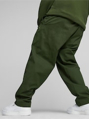 Puma Green Better Classics  Mens Woven Sweat Joggers - Image 4 of 9