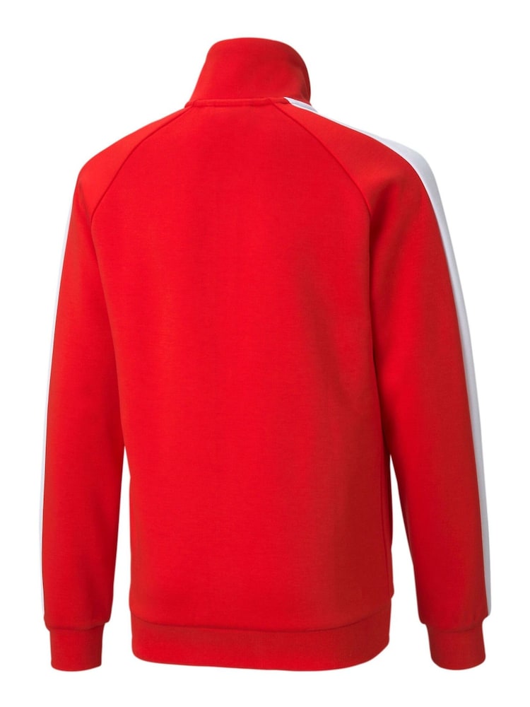 Puma Red Iconic T7 Youth Track Jacket - Image 5 of 5