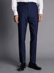 Charles Tyrwhitt Blue Slim Fit Dinner Suit Trosusers - Image 1 of 3