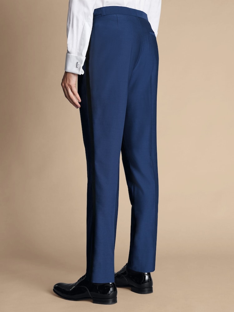 Charles Tyrwhitt Blue Slim Fit Dinner Suit Trosusers - Image 2 of 3