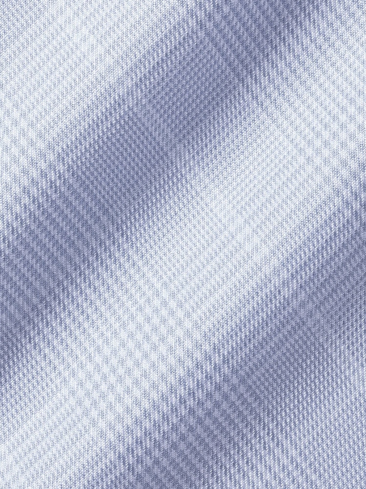 Charles Tyrwhitt Blue Cornflower Non-iron Prince Of Wales Check Slim Fit 100% Cotton Shirt - Image 5 of 5