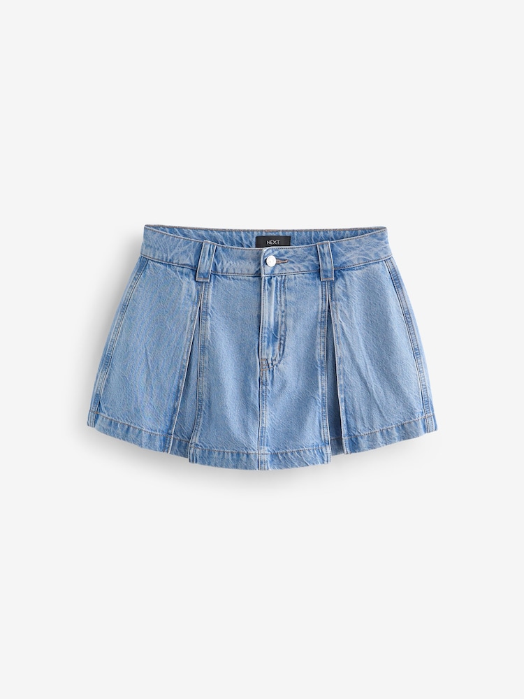 Mid Blue Denim Skort - Image 6 of 6