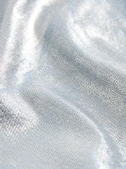 Silver 100% Cotton Denim Shorts - Image 6 of 6