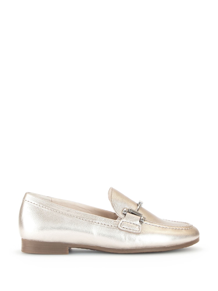 Gabor Wide Fit Destiny Leather Loafers - Image 1 of 5