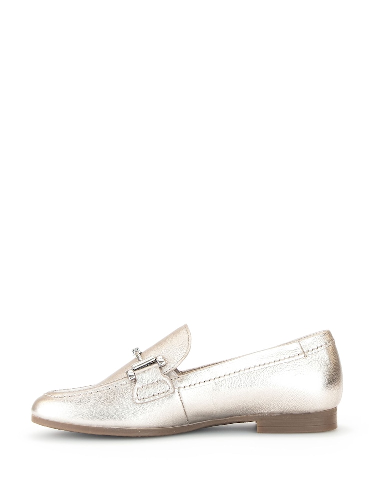 Gabor Wide Fit Destiny Leather Loafers - Image 2 of 5