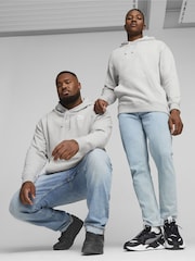 Puma Grey Mens Better Classics Hoodie - Image 1 of 9