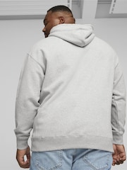 Puma Grey Mens Better Classics Hoodie - Image 5 of 9