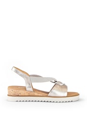 Gabor Wide Fit Reese Soft Nubuck Sandals - Image 1 of 5