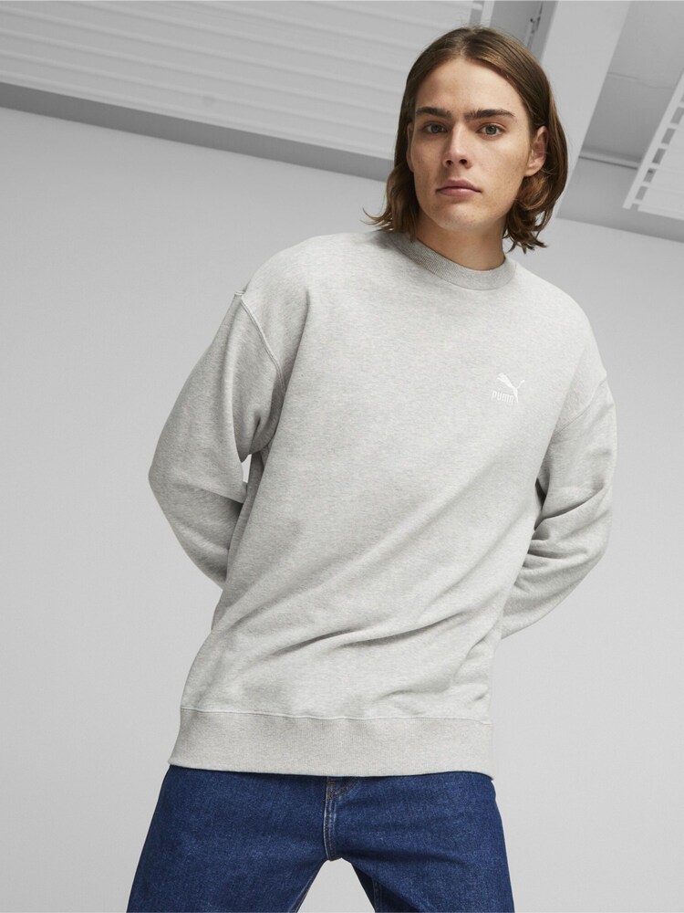 Puma Grey Better Classics Mens Jumper - Image 1 of 7