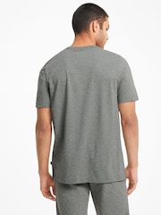 Puma Grey 100% Cotton Logo T-Shirt - Image 2 of 5