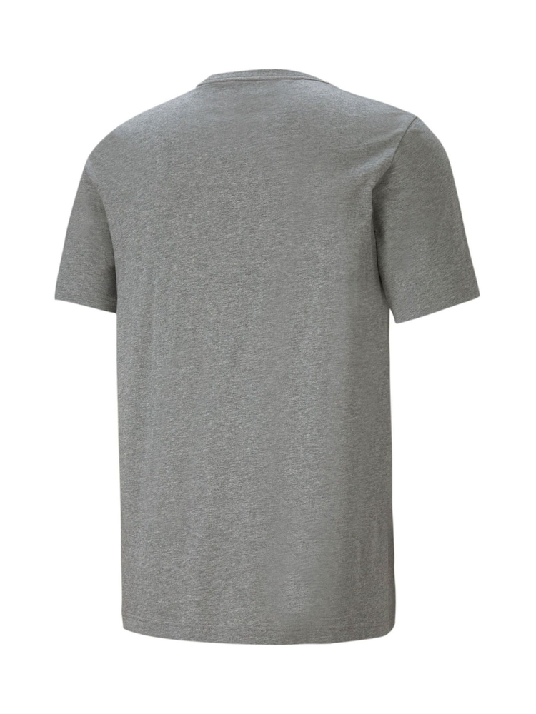 Puma Grey 100% Cotton Logo T-Shirt - Image 5 of 5 Puma Grey 100% Cotton Logo T-Shirt - Image 5 of 5