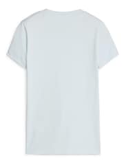 Puma Blue Classics Slim T-Shirt - Image 5 of 5