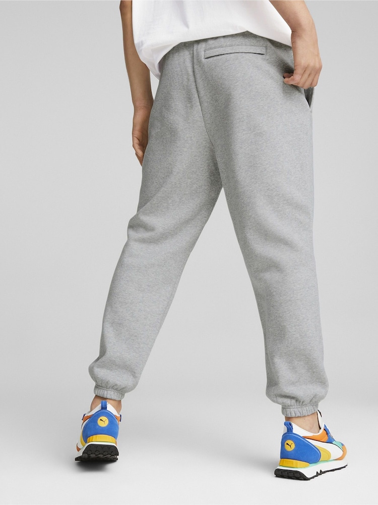 Puma Grey Classics Men's Sweat Joggers - Image 2 of 9