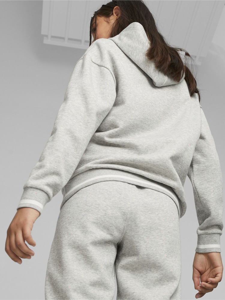 Puma Grey Youth Hoodie - Image 2 of 5