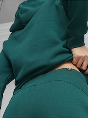 Puma Green Essentials Womens Sweat Joggers - Image 5 of 7