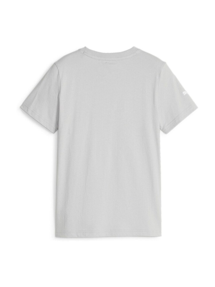 Puma Grey Mercedes-AMG Petronas Motorsport Youth Logo T-Shirt - Image 2 of 2