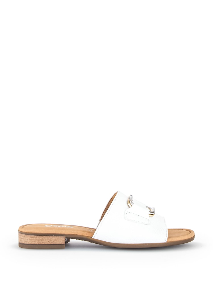 Gabor Wide Fit Flora Leather Sandals - Image 1 of 5