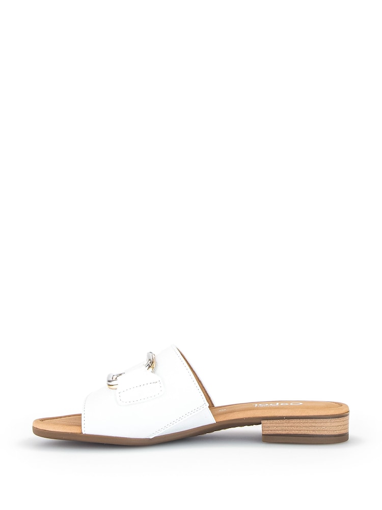 Gabor Wide Fit Flora Leather Sandals - Image 2 of 5