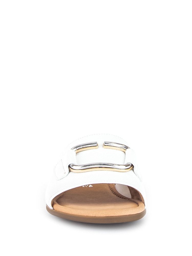 Gabor Wide Fit Flora Leather Sandals - Image 5 of 5