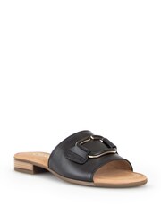 Gabor Wide Fit Flora Leather Sandals - Image 3 of 5