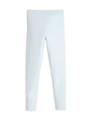 Puma Blue 100% Cotton Essentials Logo Youth Leggings - Image 1 of 2