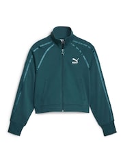 Puma Green T7 Womens Track Jacket - Image 1 of 2