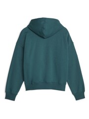 Verde - Sudadera con capucha extragrande de mujer de Puma - Imagen 7 de 7