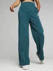 Puma Green Classics Women's Relaxed Sweat Joggers - Image 4 of 9